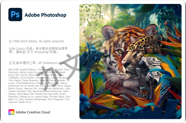 Adobe Photoshop PS2024（25.12） 永久免费 特别版-办文绿软