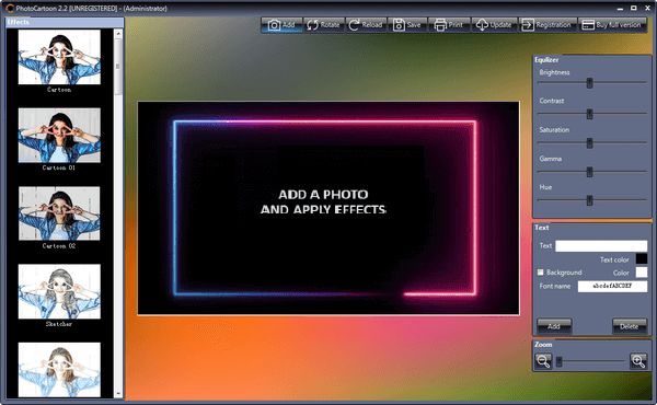 图片[1]-PhotoCartoon Professional 6.9 英文安装版 – 将照片转换为卡通和漫画的创意工具-办文绿软
