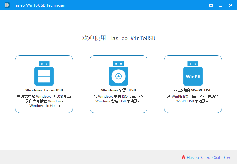 图片[1]-Hasleo WinToUSB v10.0.0.2 中文绿色版 — 一键将Windows装入U盘的便携系统神器-办文绿软