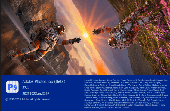 图片[1]-Photoshop 2026 Beta v27.1.0 下载 – PS 2026 测试版 支持AI修图-办文绿软